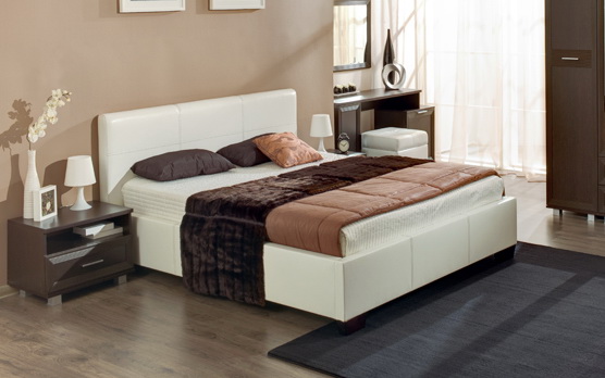 Кровать двуспальная с мягким основанием БН-27.0 (1) Бона
