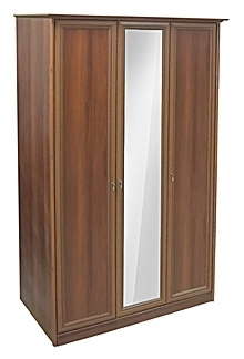 Шкаф 3-дверный с зеркалом Вена